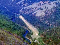 Aerial photo of S81 (Indian Creek USFS Airport)